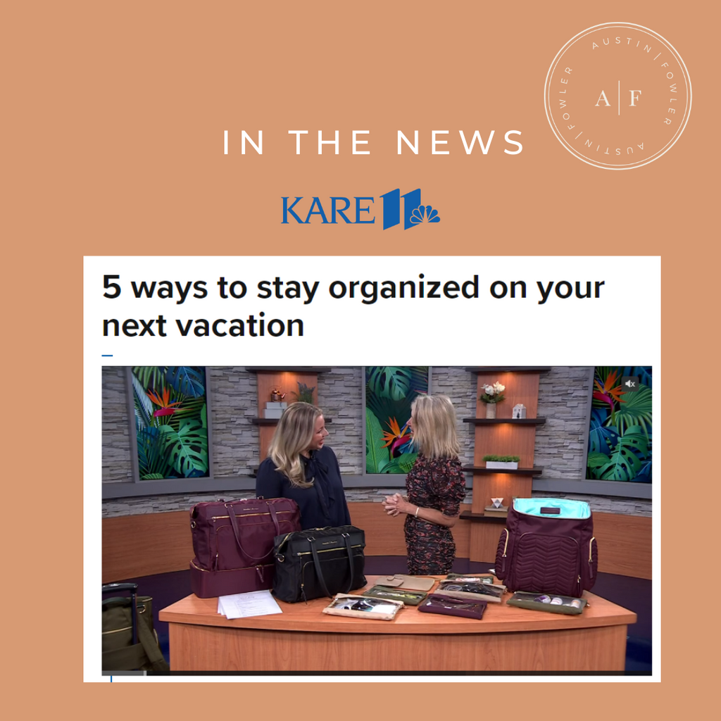 Kare 11 Segment: 5 ways to stay organized on your next vacation