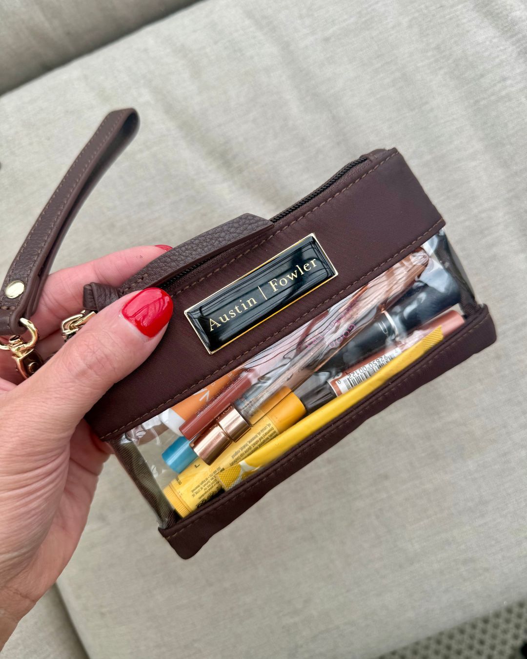 Mini Everyday Tote - Chic Essentials Bag with Wristlet Strap