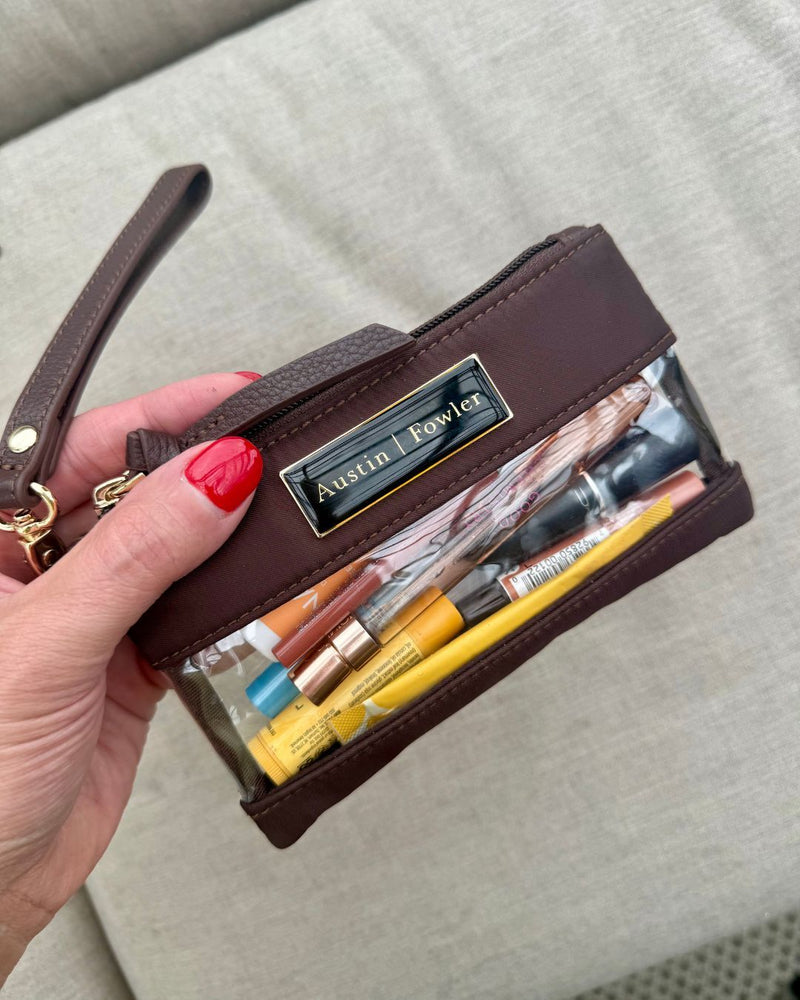 Mini Everyday Tote - Chic Essentials Bag with Wristlet Strap