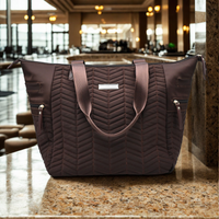 Reagan Tote Herringbone - Premium Work & Travel Bag | Austin Fowle