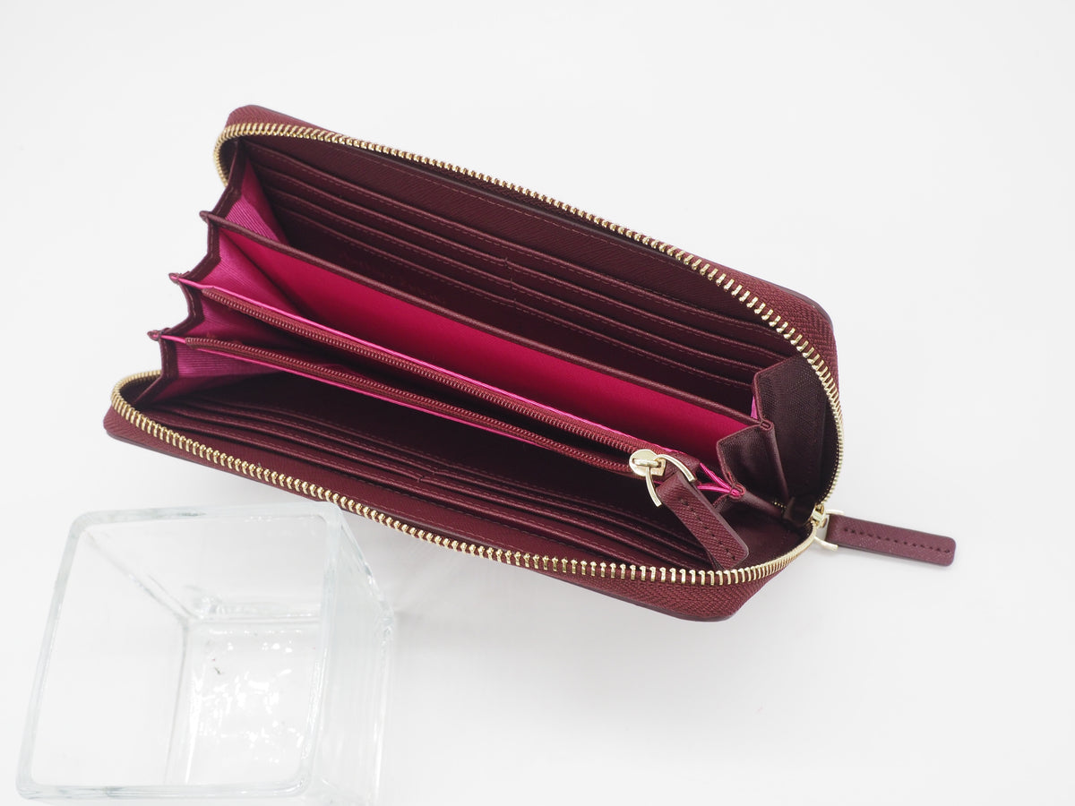 The Marie Luxury Wallet - Saffiano Leather Perfection