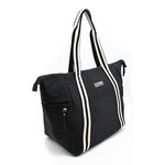 the reagan caryall tote in black