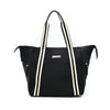 the reagan caryall tote in black
