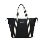 the reagan caryall tote in black