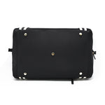 the reagan caryall tote in black