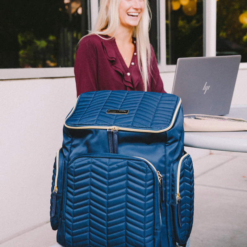 brielle backpack in navy