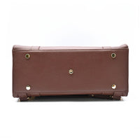 duke leather tote