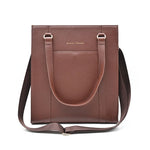the duke tote in cocoa (outlet)