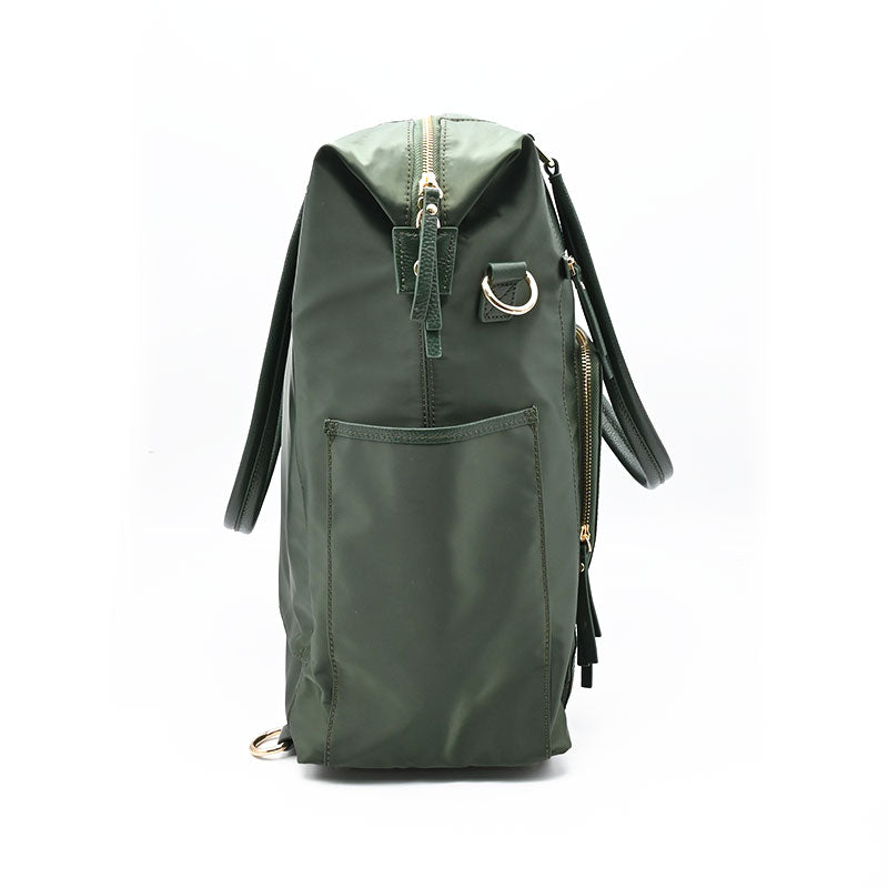 the blake tote bag in hunter green (outlet)