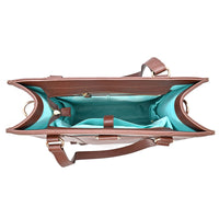 the duke tote in cocoa (outlet)