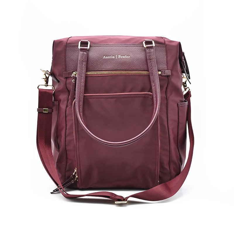 the blake tote bag in mulberry (outlet)