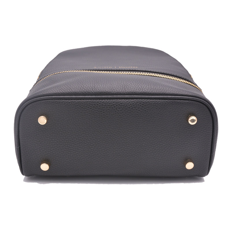 sarah mini backpack in black (outlet)