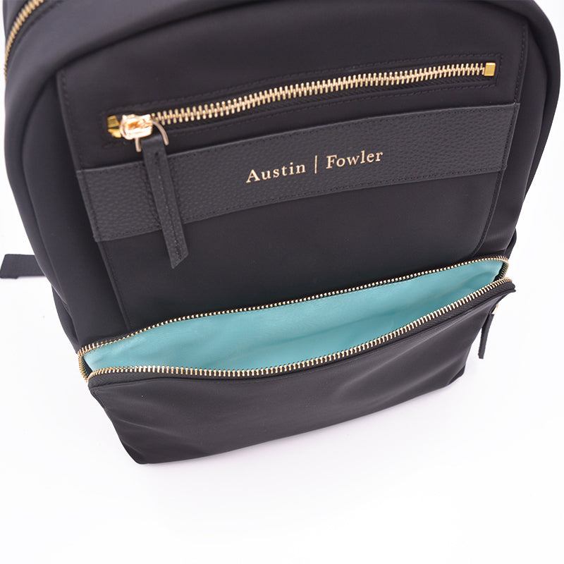 marina mini backpack in black (outlet)