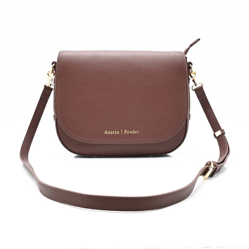 omaha handbag in cocoa