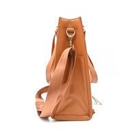 duke leather tote