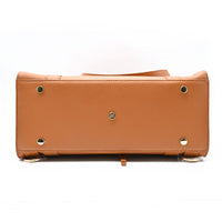 duke leather tote