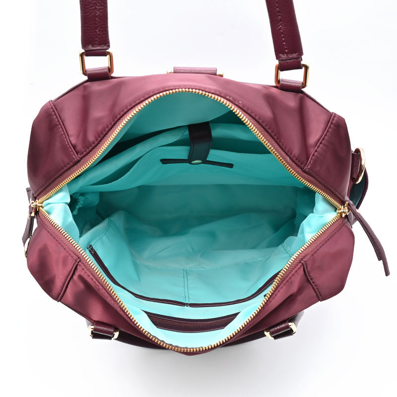 the blake tote bag in mulberry (outlet)