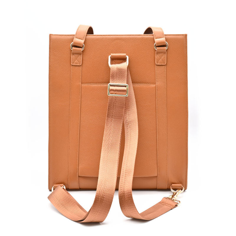 the duke tote in camel (outlet)