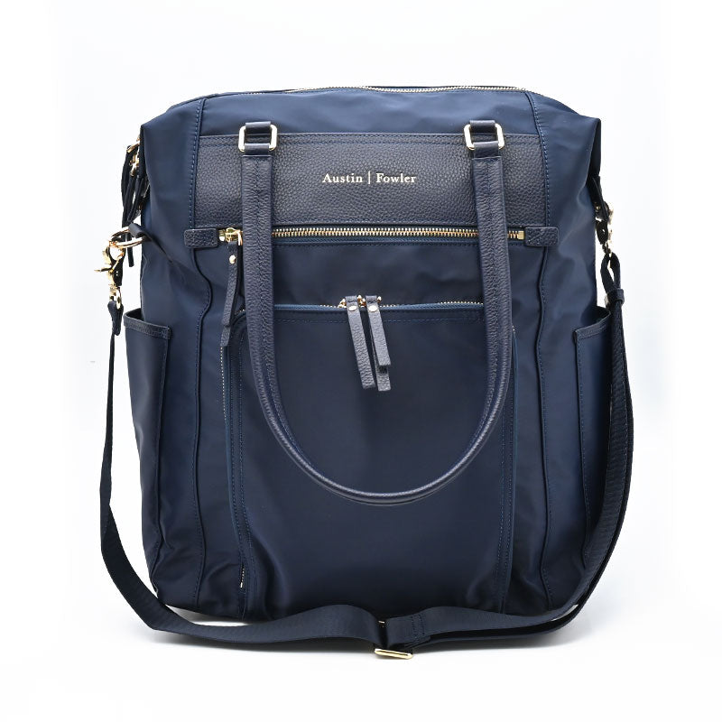 the blake tote bag in navy (outlet)