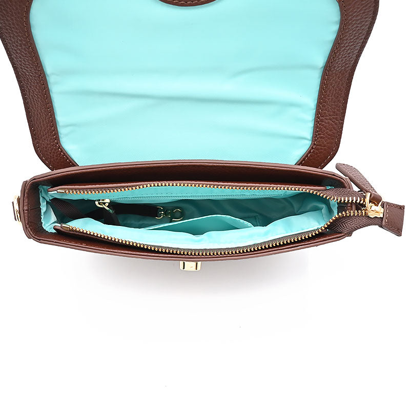 omaha mini handbag in cocoa