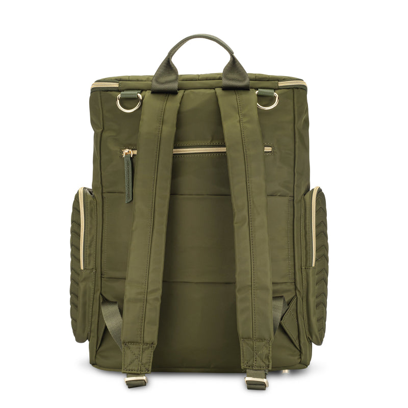 brielle backpack in olive (outlet)