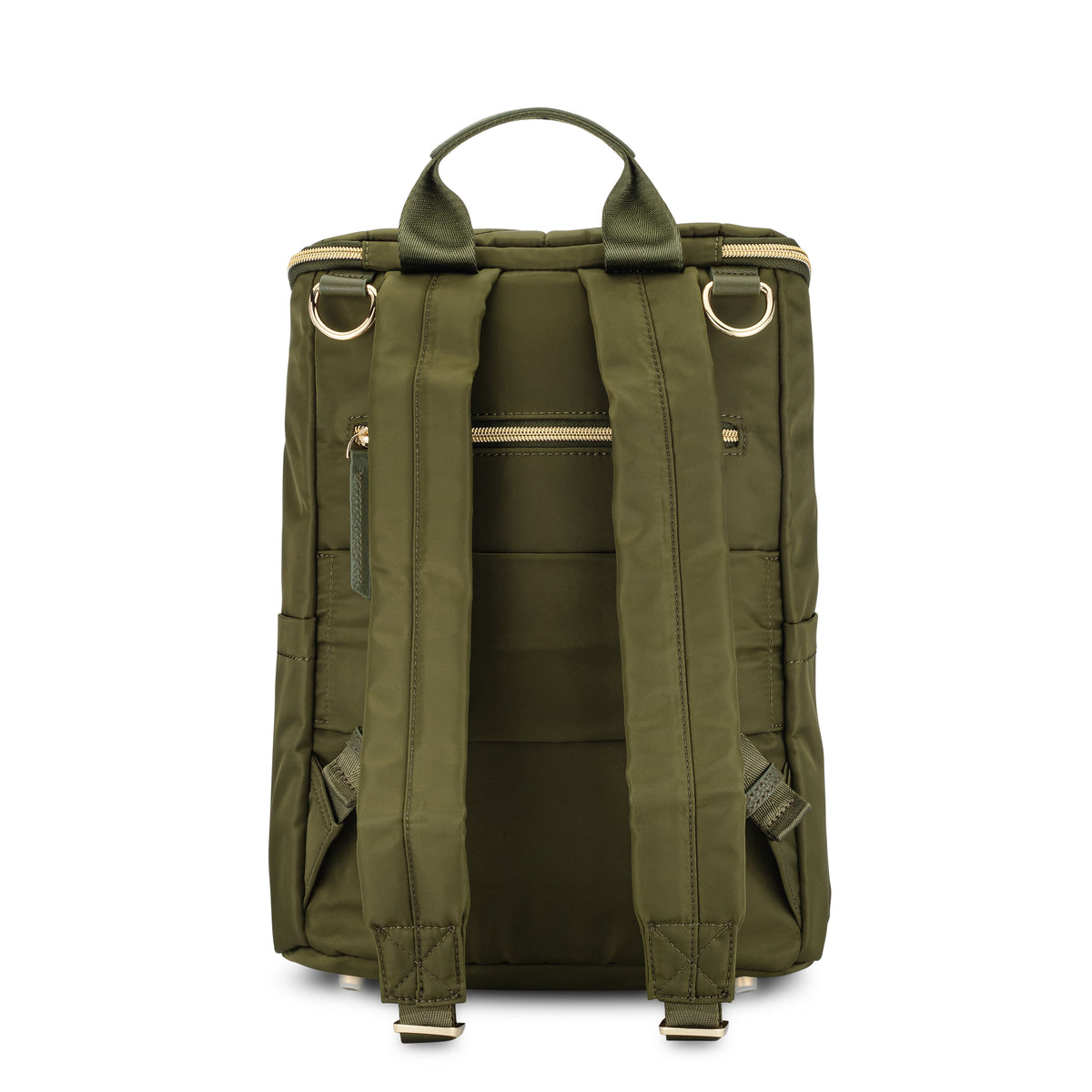 the brielle mini backpack in olive (outlet)