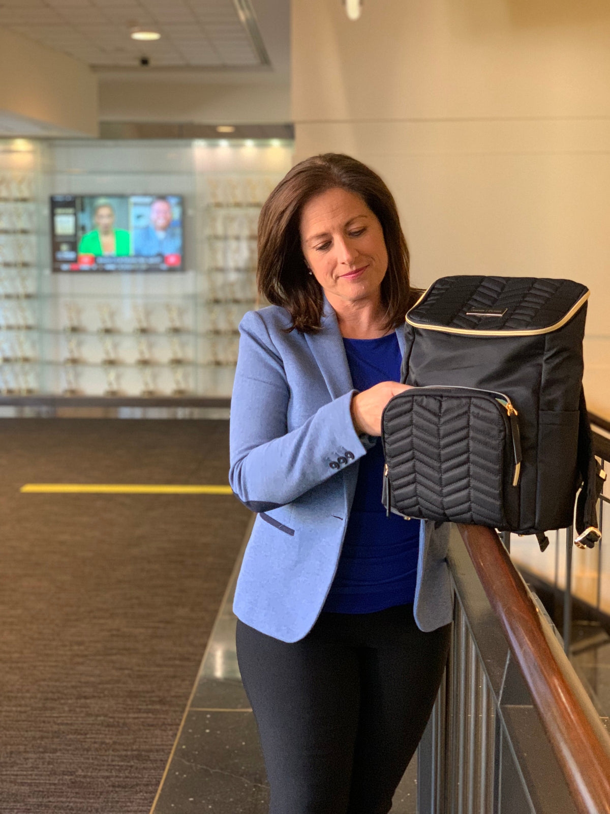 the brielle mini backpack in black (outlet)