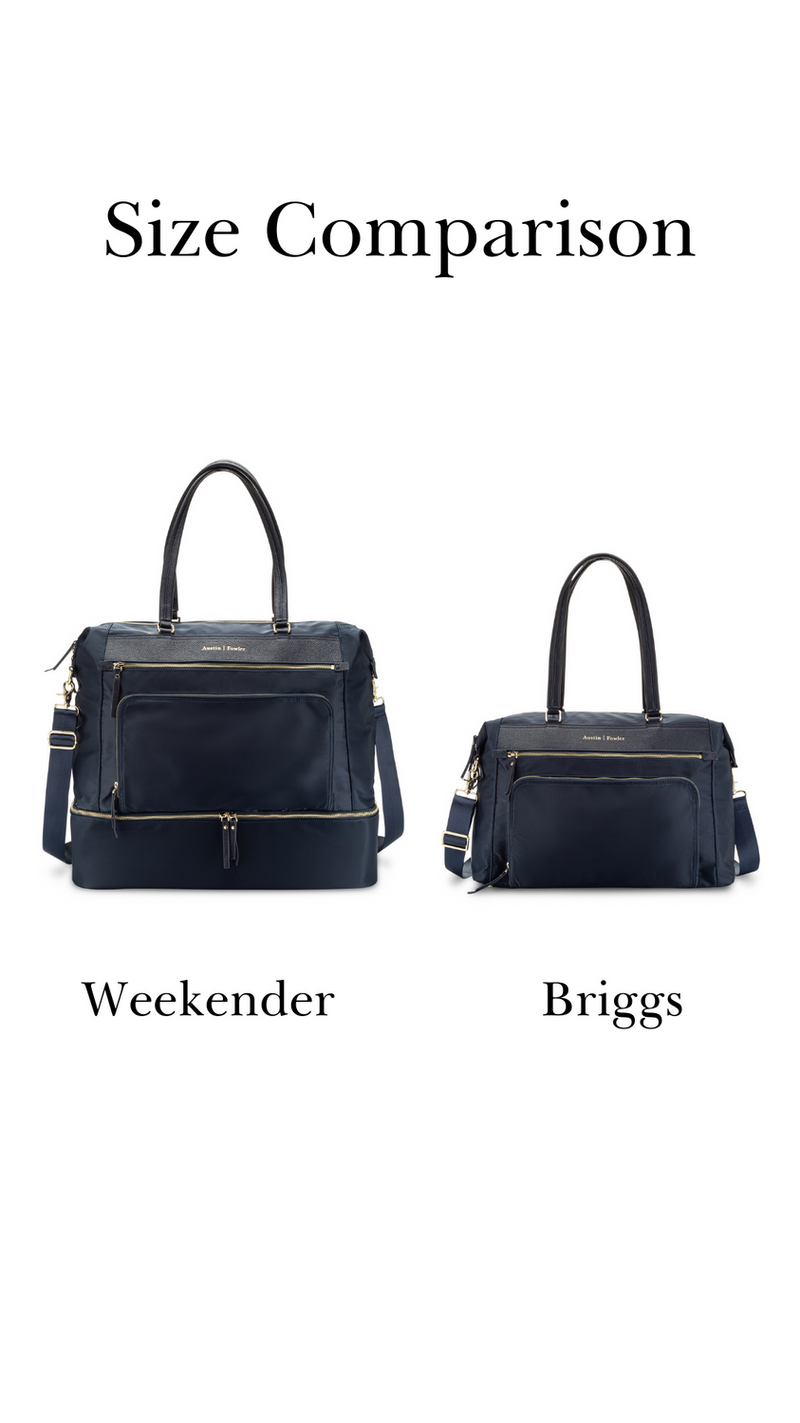 the briggs bag in mulberry
