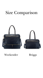 the briggs bag in navy blue
