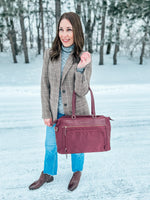 the briggs bag in mulberry