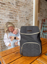 the brielle mini backpack in black (outlet)