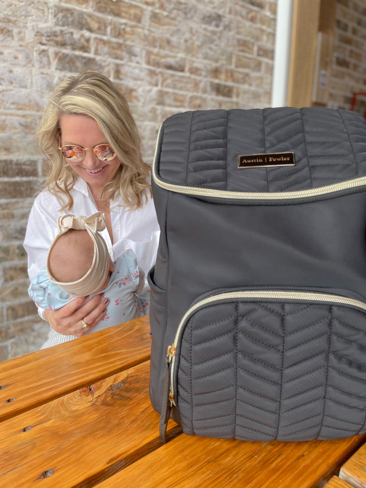 the brielle mini backpack in black (outlet)