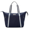 the reagan caryall tote in navy
