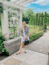 sarah mini backpack in navy