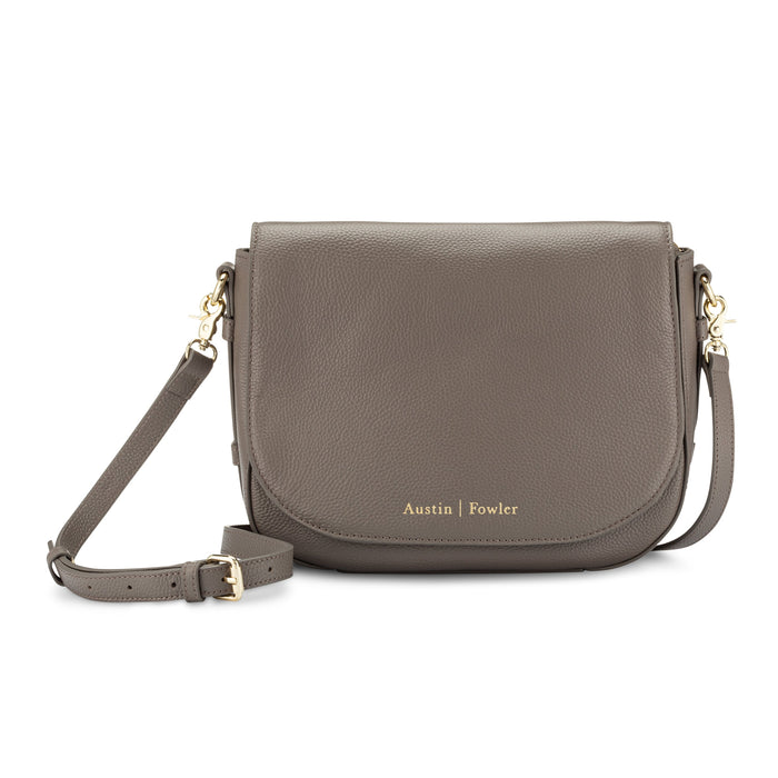 omaha handbag in charcoal (outlet)