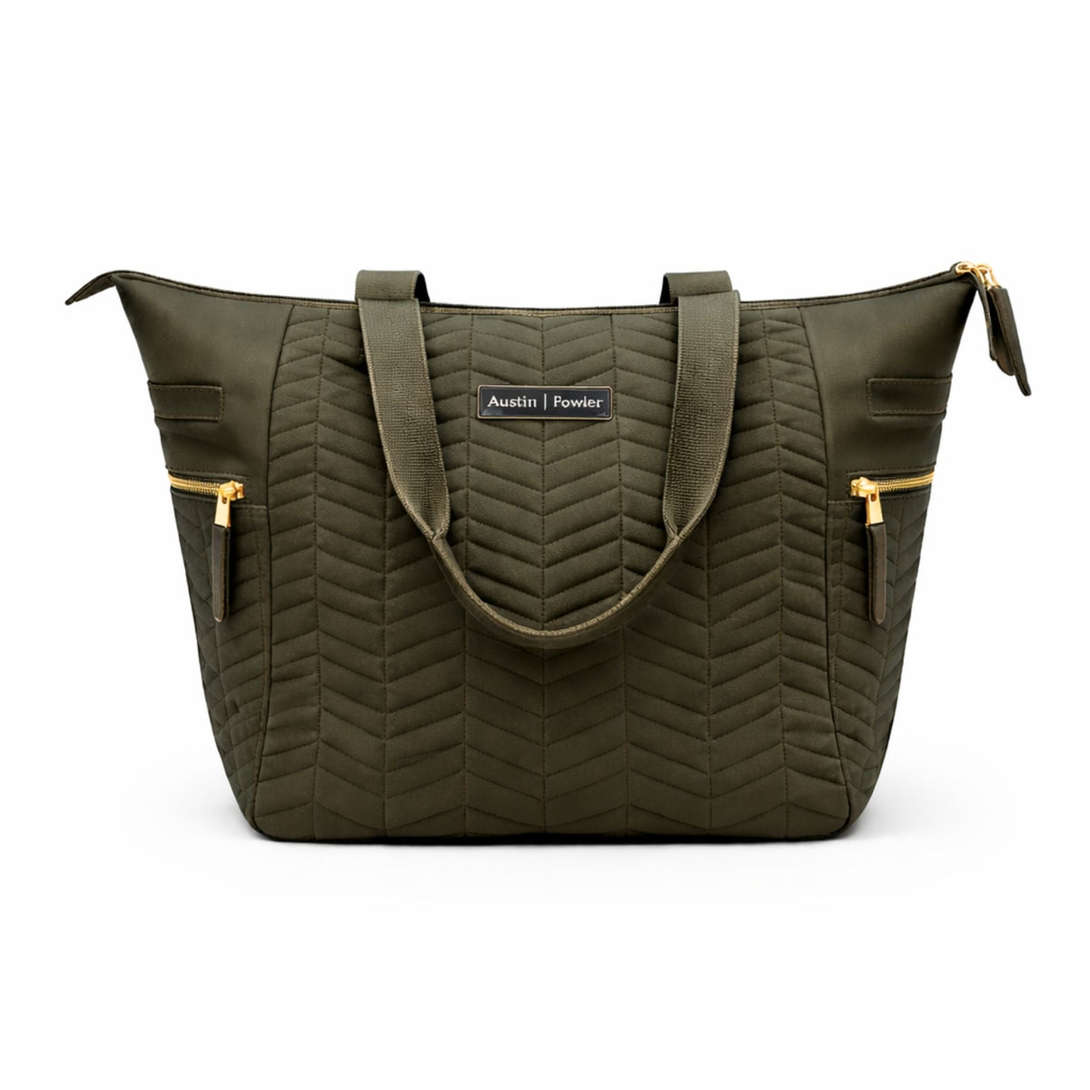 The Reagan Tote in Herringbone