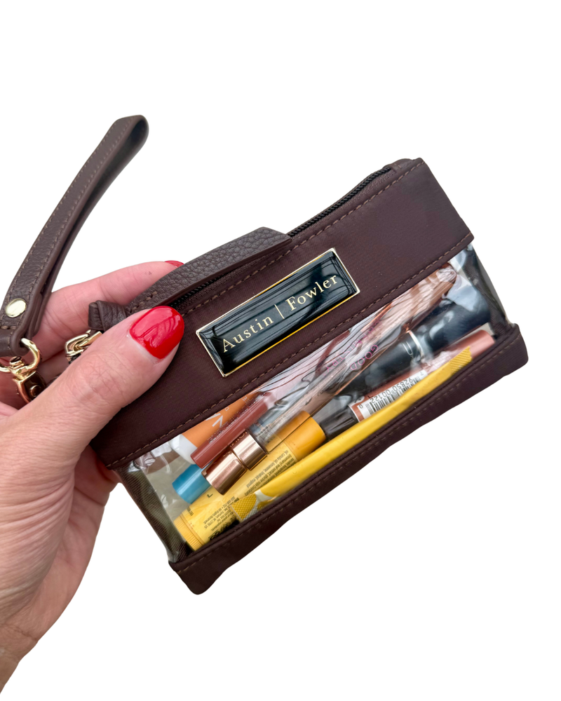 Mini Everyday Tote - Chic Essentials Bag with Wristlet Strap