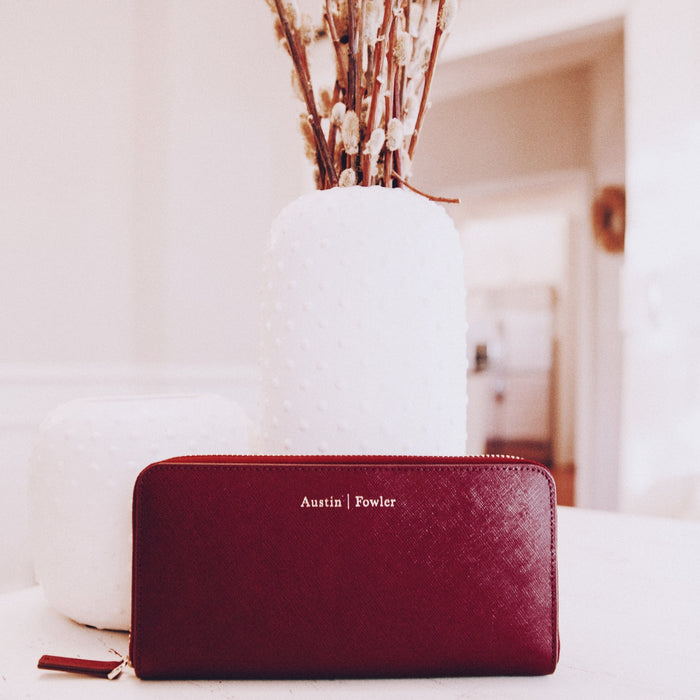 The Marie Luxury Wallet - Saffiano Leather