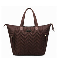 The Reagan Tote in Herringbone