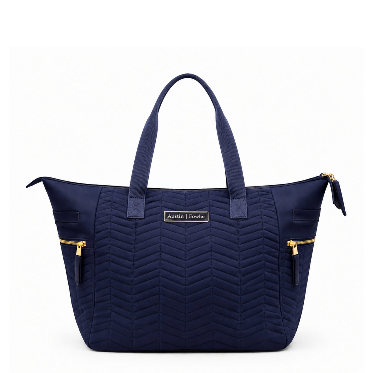 The Reagan Tote in Herringbone