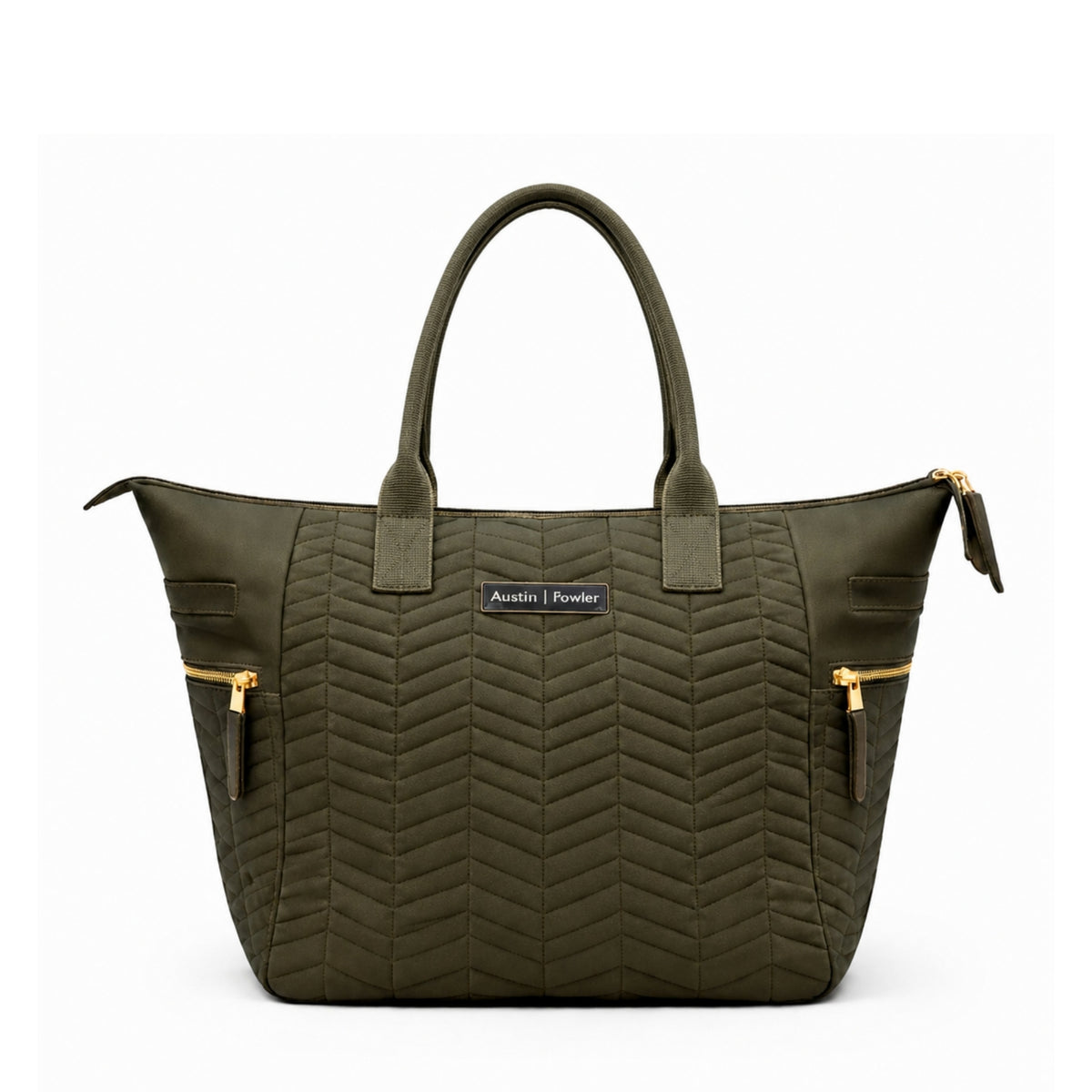 The Reagan Tote in Herringbone