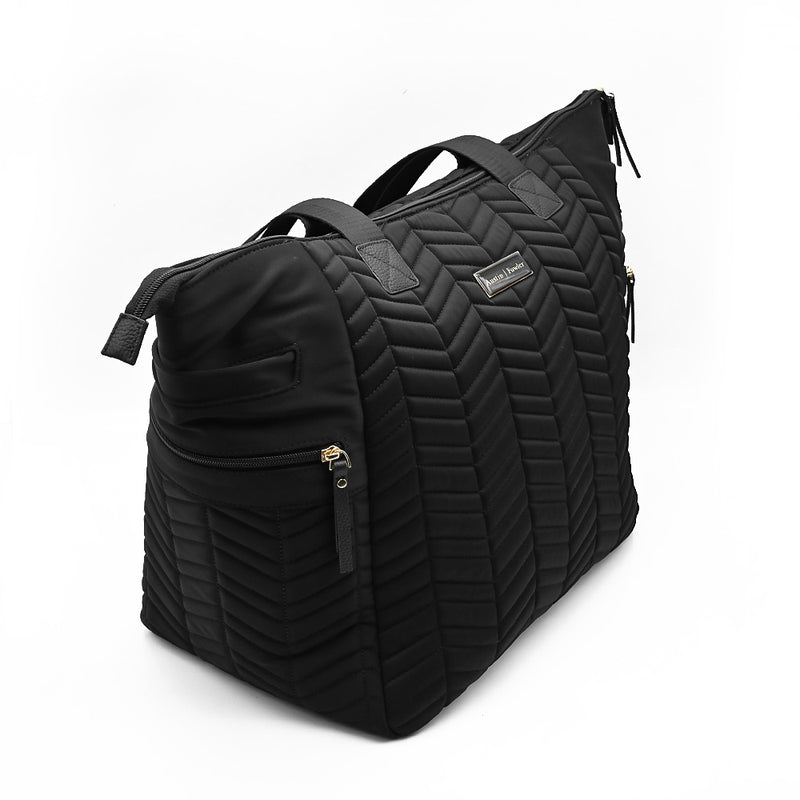 Reagan Tote Herringbone - Premium Work & Travel Bag | Austin Fowle