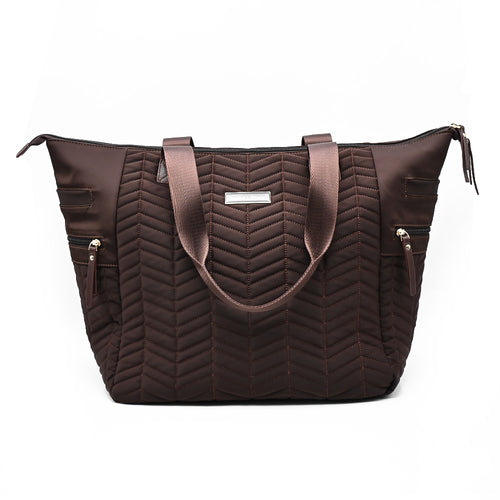 reagan caryall tote in herringbone (pre-order)