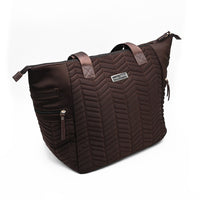 Reagan Tote Herringbone - Premium Work & Travel Bag | Austin Fowle