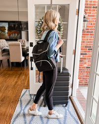 the brielle mini backpack in black (outlet)
