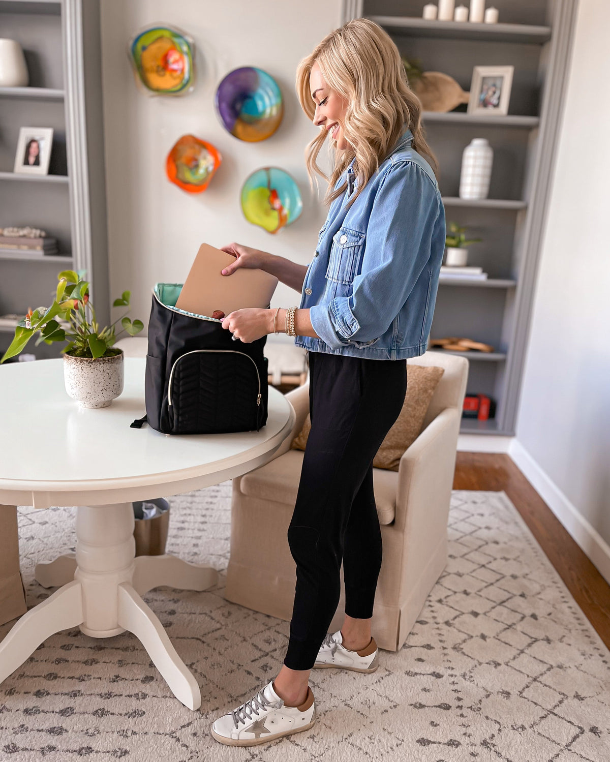 the brielle mini backpack in black (outlet)