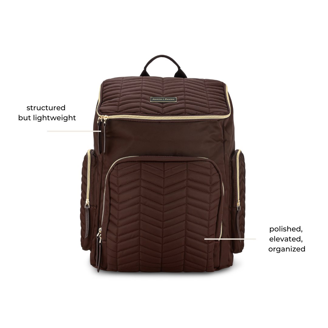 The Brielle Professional Backpack - Hands-Free Confidence