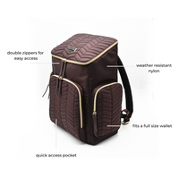 The Brielle Professional Backpack - Hands-Free Confidence
