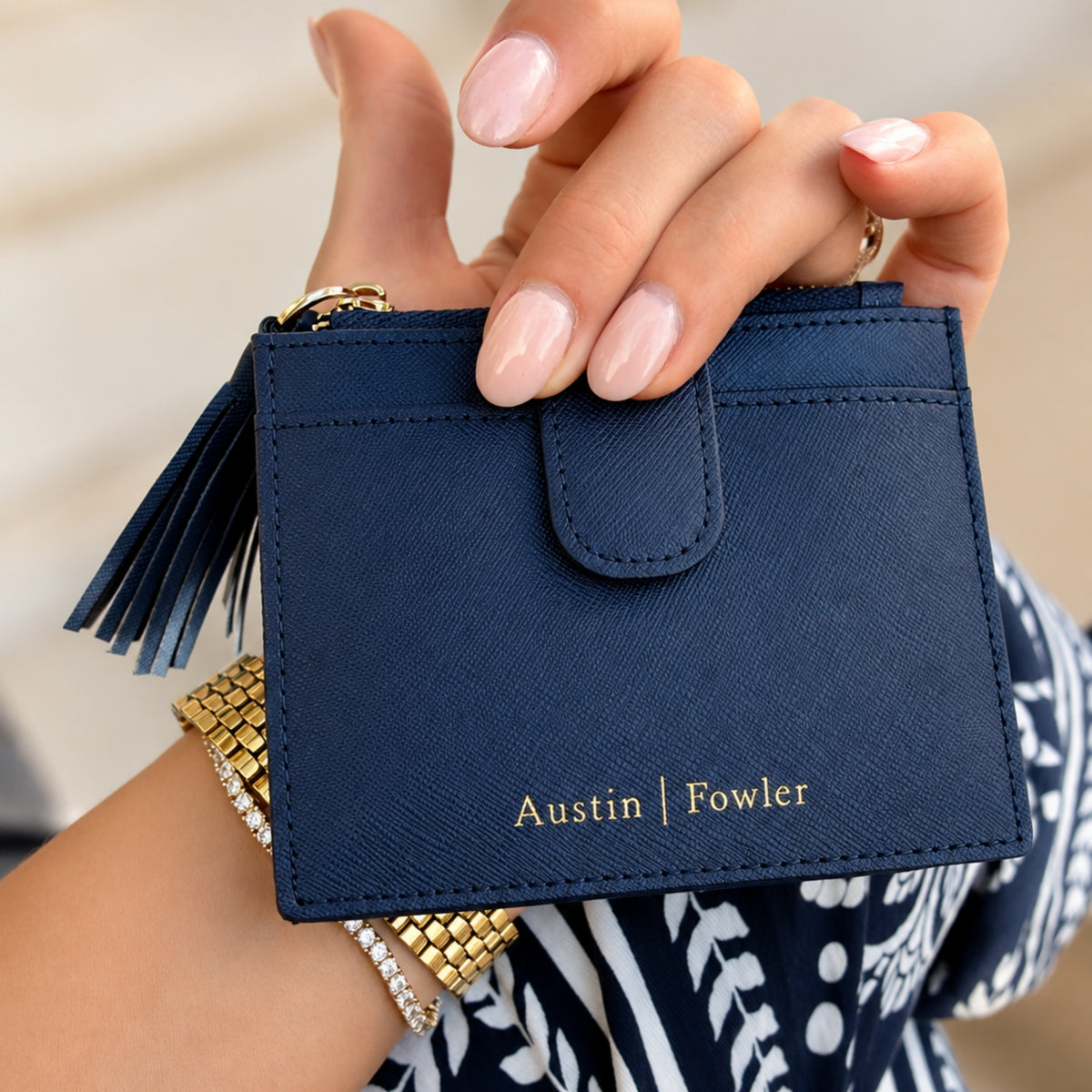 The Blair Leather Coin Cardholder