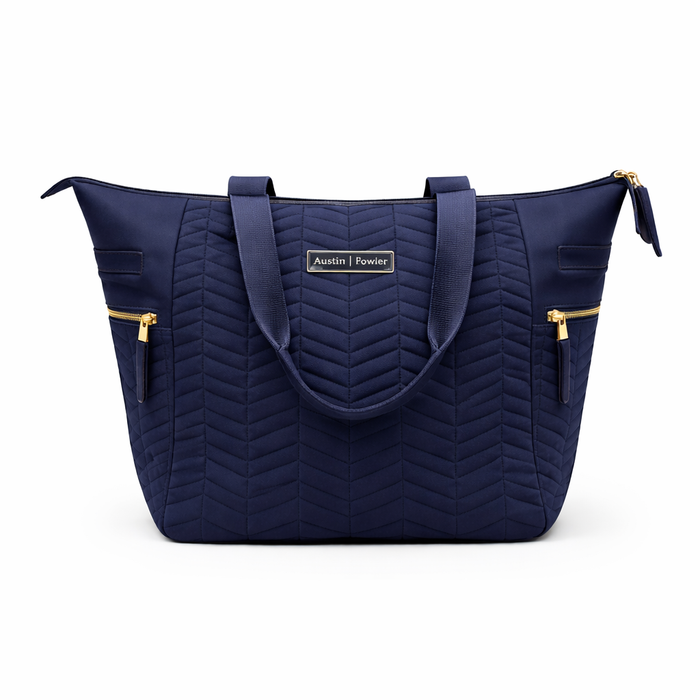 The Reagan Tote in Herringbone